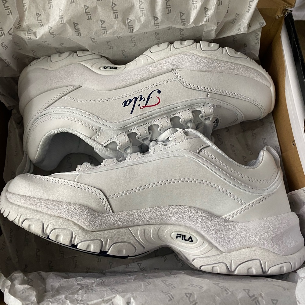 FILA chunky white sneakers